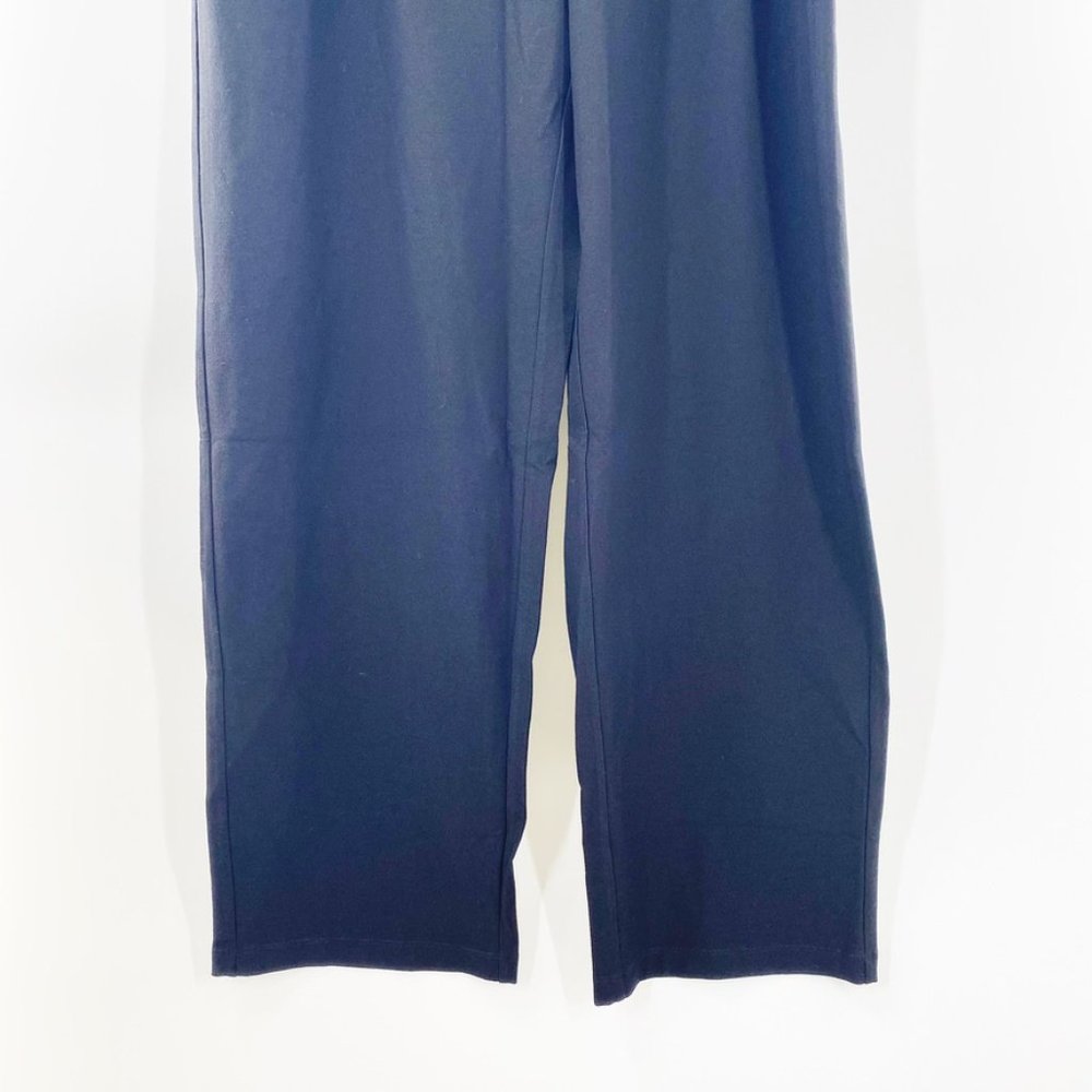 Eileen Fisher Straight Leg Yoke Pant Black XXL NWT - Picture 3 of 6
